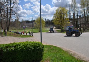 Traktoru parāde Sēlpilī