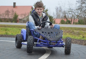 Bērnu autoskolas apmācību laukuma atklāšana Kūku pagastā