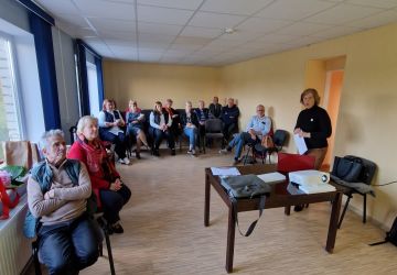 Dignājā aizritēja tikšanās ar iedzīvotājiem