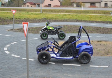 Bērnu autoskolas apmācību laukuma atklāšana Kūku pagastā