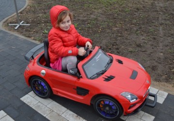 Bērnu autoskolas apmācību laukuma atklāšana Kūku pagastā
