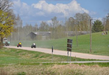 Traktoru parāde Sēlpilī