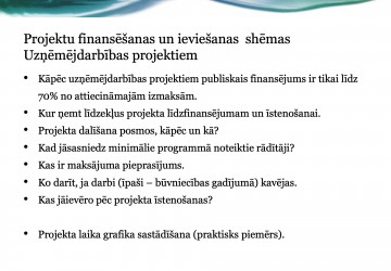 Martā sākam projektu rakstīšanas kursu otro kārtu!