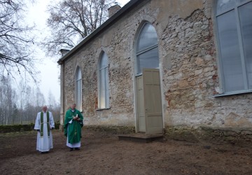 Projekta «Sēlpils baznīcas glābšanas darbi» atklāšanas pasākums