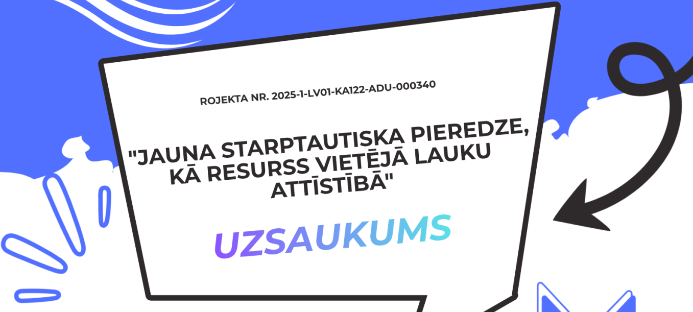 Aicinām pieteikties Erasmus+ projekta mobilitātei uz Vāciju