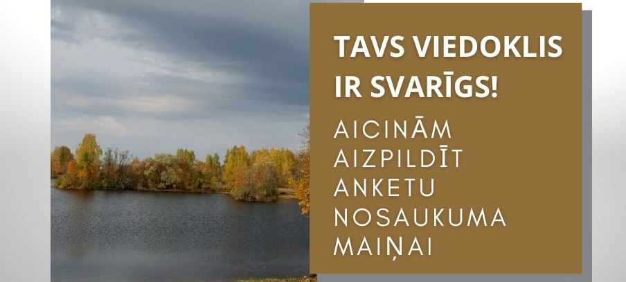 Aptaujas anketa par biedrības “Lauku partnerība Sēlija” nosaukuma maiņu!