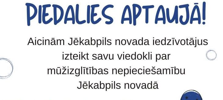 Biedrība “Lauku partnerība Sēlija” aicina iedzīvotājus piedalīties aptaujā !