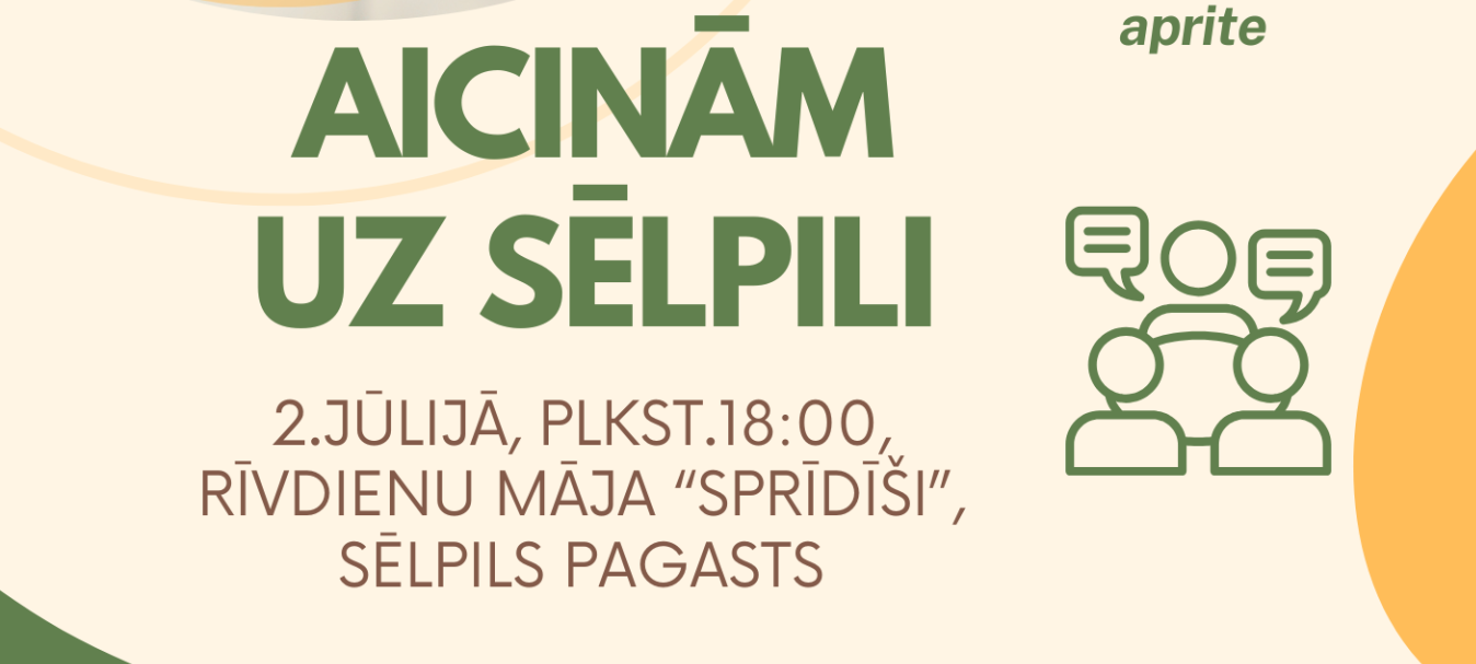 Aicinām uz Sēlpili!