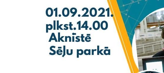 Uzaicinām uz viedā sola atklāšanu - 1.septembris, plkst.14.00 Aknīste, Sēļu parks