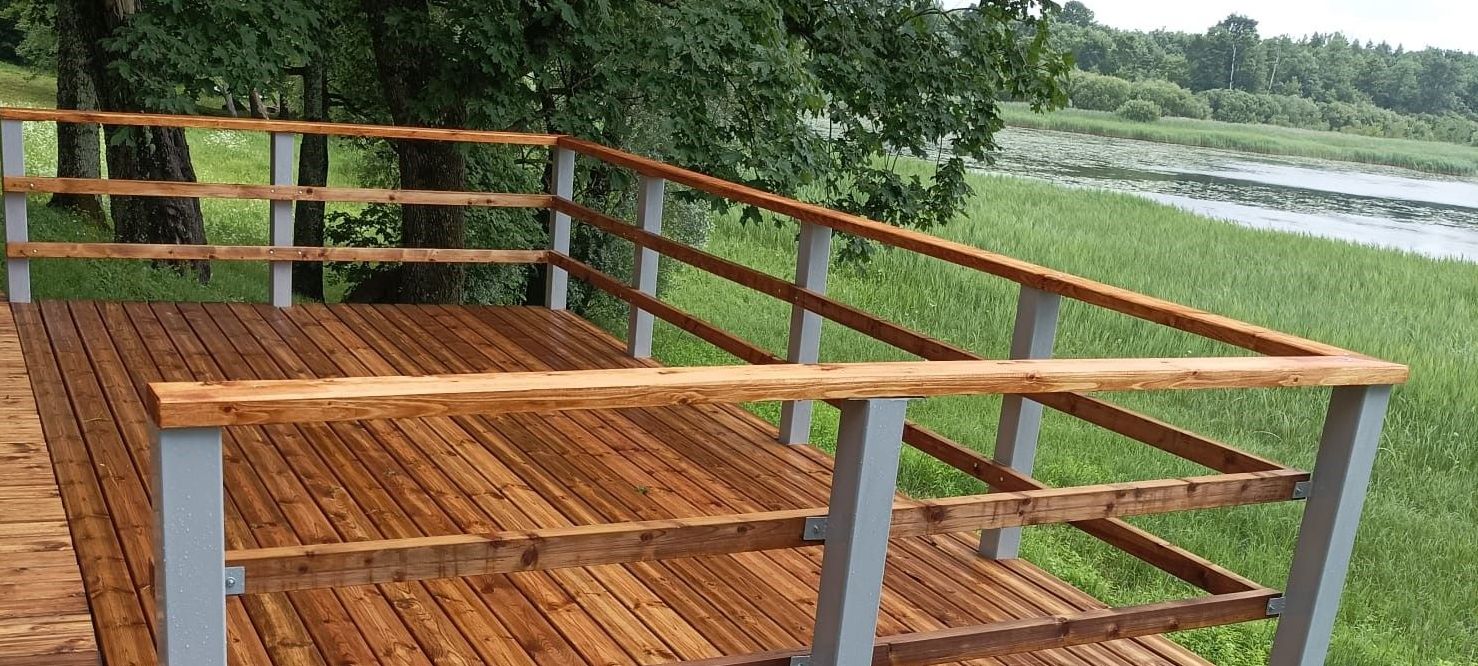 Īstenots projekts “Koka takas/laipas izbūve uz Marinzejas ezera krastu Atašienes pagastā Krustpils novadā”