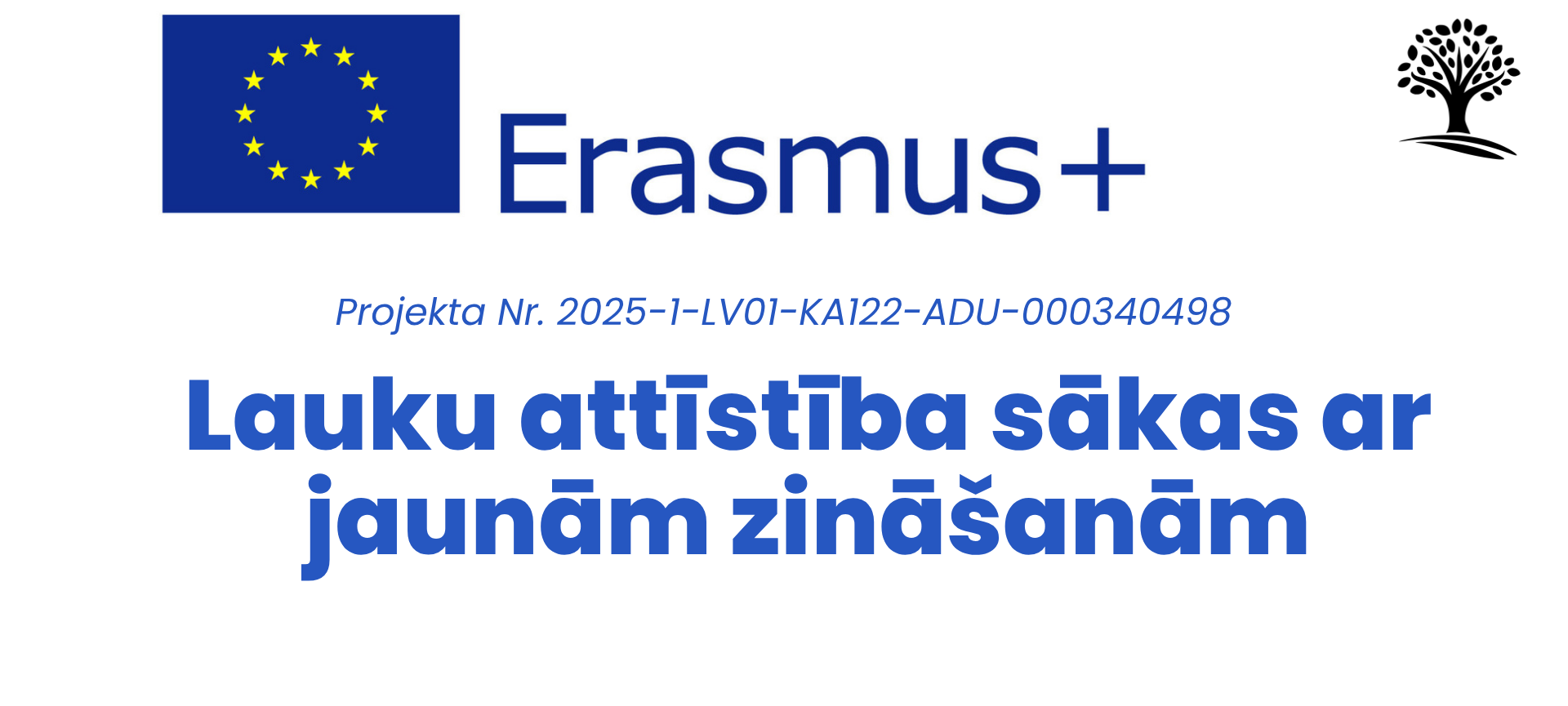 Jaunas iespējas laukiem sākas ar zināšanām – Lauku partnerībai Sēlija apstiprināts Erasmus+ projekts